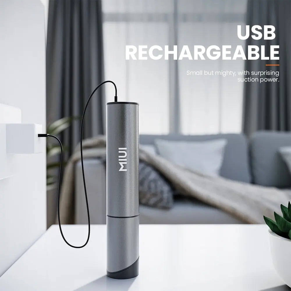 Xiaomi MIUI Mini Tragbare Staubsauger Cordless mit 3 Saugköpfen Desktop Tastatur & Auto (USB) Xiaomi MIUI Mini Tragbare Staubsauger Cordless mit 3 Saugköpfen Desktop Tastatur & Auto (USB)